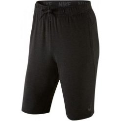 Nike Spodnie Treningowe Dri Fit Training Fleece 742214 010 L. Czarne spodnie męskie marki Nike, m, bez wzorów, ze skóry, sportowe, dri-fit (nike). W wyprzedaży za 169,00 zł.