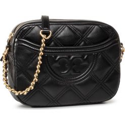 Torebka TORY BURCH - Fleming Soft Camera Bag 62091 Black 001. Czarne torebki klasyczne damskie Tory Burch, bez wzorów, ze skóry, wizytowe, bez dodatków. Za 1749,00 zł.