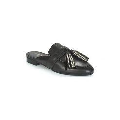 Klapki KG by Kurt Geiger KAISER CRYSTAL. Czarne klapki damskie marki KG by Kurt Geiger, bez wzorów, bez obcasa. Za 599,20 zł.