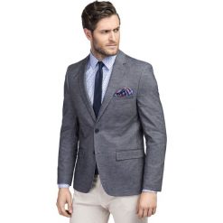 Marynarka NICOLA MANS000109. Brązowe marynarki męskie Giacomo Conti, m, bez wzorów, z bawełny, eleganckie. Za 599,00 zł.