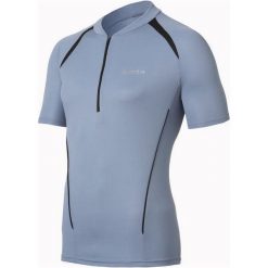 Odlo Koszulka rowerowa Golf Stand-up collar s/s 1/2 fluid błękitna r. XL (410652). Niebieskie odzież rowerowa męska marki Odlo, s, na golfa. Za 71,91 zł.