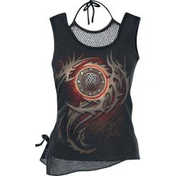 Bluzki, topy, tuniki: Spiral Dragon Eye Top damski czarny