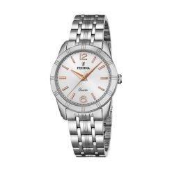 Festina F16940-4 - Zostań stałym klientem i kupuj jeszcze taniej. Szare zegarki damskie marki Festina. Za 344,00 zł.