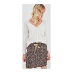 Sweter damski. Szare swetry damskie Promod, uniwersalny, bez wzorów, z jeansu, klasyczne, z długim rękawem, długie, bez kaptura. Za 83,50 zł.