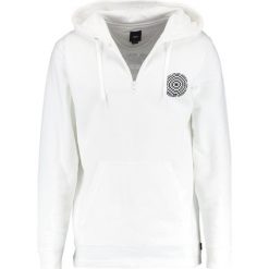 Bluzy męskie: Vans CHECKERED ZIP Bluza z kapturem white