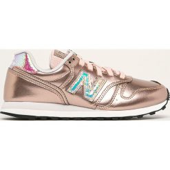 New Balance - Buty WL373GA2. Żółte buty sportowe damskie New Balance, bez wzorów, z gumy, sportowe. W wyprzedaży za 179,90 zł.