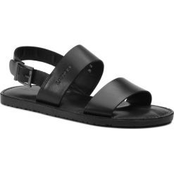 Sandały LASOCKI FOR MEN - MB-CASCAIS-24 Black. Czarne klapki męskie Lasocki For Men, ze skóry, bez zapięcia. Za 119,99 zł.