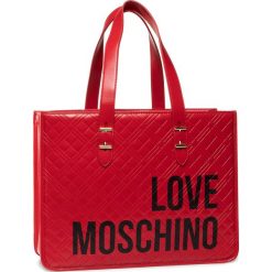 Torebka LOVE MOSCHINO - JC4209PP0AKA150A Rosso. Czerwone torebki klasyczne damskie Love Moschino, bez wzorów, ze skóry ekologicznej, bez dodatków. W wyprzedaży za 449,00 zł.