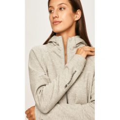 New Balance - Bluza. Szare bluzy damskie New Balance, s, bez wzorów, z bawełny, bez rękawów, z kapturem. W wyprzedaży za 239,90 zł.
