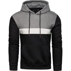 Bluza męska czarna z kapturem Recea. Czarne bluzy męskie Recea, xl, bez wzorów, z bawełny, z kapturem, bez rękawów, z kapturem. Za 69,99 zł.
