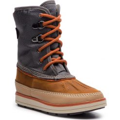 Śniegowce CLARKS - Arrow Moon Gtx GORE-TEX 261364687 Grey Combi. Szare śniegowce chłopięce Clarks, bez zapięcia, gore-tex. W wyprzedaży za 259,00 zł.