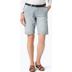 Superdry - Spodenki damskie, niebieski. Niebieskie szorty damskie marki Superdry, s, w paski, z bawełny. Za 199,95 zł.