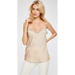 Answear - Top. Szare topy damskie marki ANSWEAR, m, z poliesteru. W wyprzedaży za 49,90 zł.