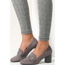 Buty ślubne damskie: Szare Czółenka Cordial Promenade