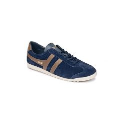 Buty Gola BULLET SUEDE. Niebieskie trampki męskie marki Gola, bez wzorów, bez zapięcia. Za 279,20 zł.