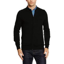 Golfy męskie: Sweter w kolorze czarnym