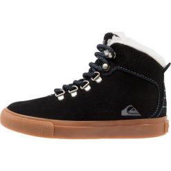 Quiksilver JAX Tenisówki i Trampki wysokie black/brown. Czarne tenisówki męskie Quiksilver, z materiału. W wyprzedaży za 335,20 zł.