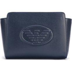 Emporio Armani Cross body bag Niebieski. Niebieskie torebki klasyczne damskie Emporio Armani, w paski, z materiału, bez dodatków. Za 788,95 zł.