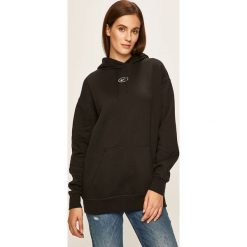 Nike Sportswear - Bluza. Czarne bluzy damskie Nike Sportswear, s, bez wzorów, z bawełny, bez rękawów, z kapturem. W wyprzedaży za 199,90 zł.