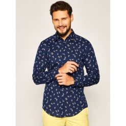 Koszula Boss Ronni 50427579. Brązowe koszule męskie Boss, xl, bez wzorów, z bawełny, casualowe, bez kołnierzyka, bez rękawów. Za 499,00 zł.