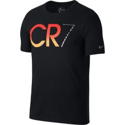 Nike Koszulka męska Ronaldo M NK Tee czarny r. M (842193). Czerwone koszulki sportowe męskie marki Nike, s, z poliesteru. Za 101,74 zł.