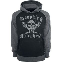 Bluzy męskie: Dropkick Murphys Shipping Up To Boston Bluza z kapturem czarny/szary