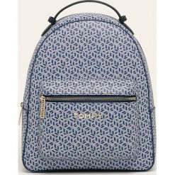 Tommy Hilfiger - Plecak. Białe plecaki damskie TOMMY HILFIGER, bez wzorów, ze skóry. Za 699,90 zł.