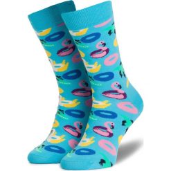Skarpety Wysokie Unisex HAPPY SOCKS - PPA01-6000 Kolorowy Niebieski. Skarpetki damskie Happy Socks. Za 39,90 zł.