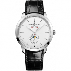 ZEGAREK GIRARD PERREGAUX 1966 AUTOMATIC FULL CALENDAR 49535-11-131-. Białe zegarki męskie marki GIRARD-PERREGAUX, srebrne. Za 48990,00 zł.