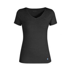 Fjällräven Abisko Cool T-Shirt W., Ciemnoszary | 30 | XS. Koszulki męskie Fjällräven, xs, bez wzorów, z bawełny, bez kołnierzyka, z krótkim rękawem, krótkie. W wyprzedaży za 263,58 zł.