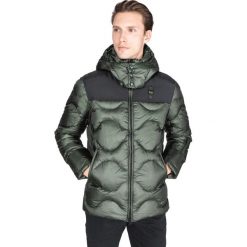 Blauer Ali Kurtka Zielony. Zielone płaszcze męskie Blauer, m, bez wzorów, z materiału, bez kaptura. Za 2152,95 zł.