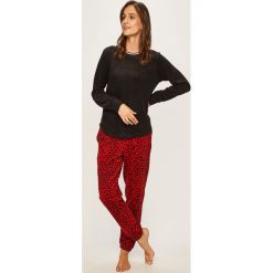 Dkny - Piżama. Czarne piżamy damskie DKNY, s, bez wzorów, z elastanu, bez rękawów. W wyprzedaży za 299,90 zł.