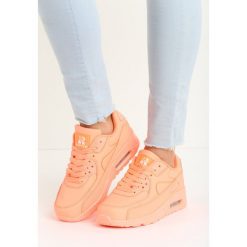 Pomarańczowe Buty Sportowe Classic Nilda. Brązowe buty sportowe damskie marki Born2be, z materiału. Za 59,99 zł.
