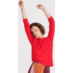 Sweter z suwakiem - Czerwony. Czerwone swetry damskie Reserved, s, bez wzorów, bez rękawów, bez kaptura. Za 69,99 zł.