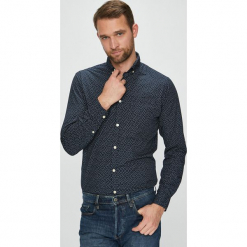 Jack & Jones - Koszula. Czarne koszule męskie na spinki Jack & Jones, l, z bawełny, button down, z długim rękawem. W wyprzedaży za 89,90 zł.
