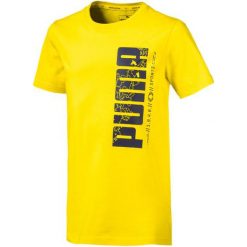Puma Chłopięca Koszulka Active Sport 116 Żółta. Żółte t-shirty chłopięce Puma, bez wzorów, z materiału, bez rękawów. Za 67,00 zł.