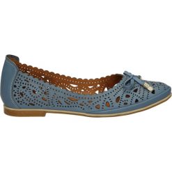 Baleriny damskie: Baleriny – 70402 DENIM