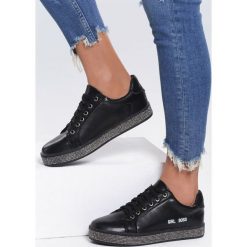 Czarne Sneakersy Rate Highly. Czarne buty sportowe damskie marki vices. Za 89,99 zł.