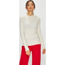 Jacqueline de Yong - Sweter. Szare swetry klasyczne damskie Jacqueline de Yong, l, z dzianiny. W wyprzedaży za 69,90 zł.