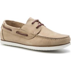 Mokasyny FILIPE - 10676 Nb Beige 156. Brązowe mokasyny damskie Filipe, na co dzień, bez wzorów, ze skóry, bez obcasa, na płaskiej podeszwie, bez zapięcia. W wyprzedaży za 199,00 zł.