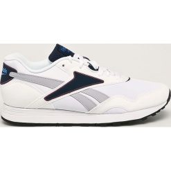 Reebok - Buty. Białe sneakersy męskie Reebok, z okrągłym noskiem, na sznurówki. W wyprzedaży za 249,90 zł.