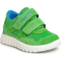 Sneakersy SUPERFIT - 0-609191-70 M Grün/Blau. Zielone trampki chłopięce Superfit, bez wzorów, z zamszu, na rzepy. Za 219,00 zł.