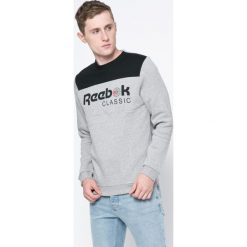 Reebok Classic - Bluza. Szare bluzy męskie rozpinane marki MEDICINE, l, z bawełny, bez kaptura. W wyprzedaży za 159,90 zł.