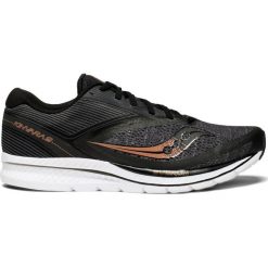 Buty Saucony Kinvara 9 Denim M Czarne. Czarne buty sportowe męskie marki Saucony, z gumy, bez zapięcia, do biegania. Za 349,99 zł.
