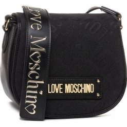 Torebka LOVE MOSCHINO - JC4014PP1ALB100A Nero. Czarne listonoszki damskie Love Moschino, na imprezę, bez wzorów, ze skóry ekologicznej, bez dodatków. Za 689,00 zł.