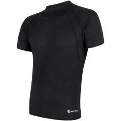 Sensor Męska Koszulka Coolmax Air Black Xl. Czarne koszulki sportowe męskie marki Sensor, xl, z krótkim rękawem, outdoorowe. Za 125,00 zł.