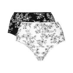 Cellbes Figi 4 Pack czarny biały female czarny/biały 34/36. Czarne majtki damskie Cellbes, z bawełny. Za 115,00 zł.