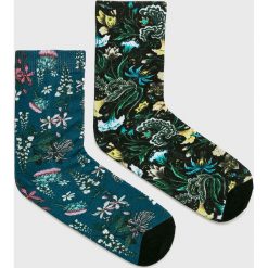 Medicine - Skarpetki Basic (2-pack). Szare skarpetki damskie MEDICINE, bez wzorów, z elastanu. W wyprzedaży za 19,90 zł.