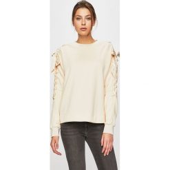 Scotch & Soda - Bluza. Niebieskie bluzy damskie Scotch & Soda, s, bez wzorów, z elastanu, bez rękawów, bez kaptura. Za 519,90 zł.