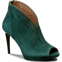Szpilki ANN MEX - 8060 13W Zielony. Zielone botki damskie skórzane marki Ann Mex. W wyprzedaży za 229,00 zł.